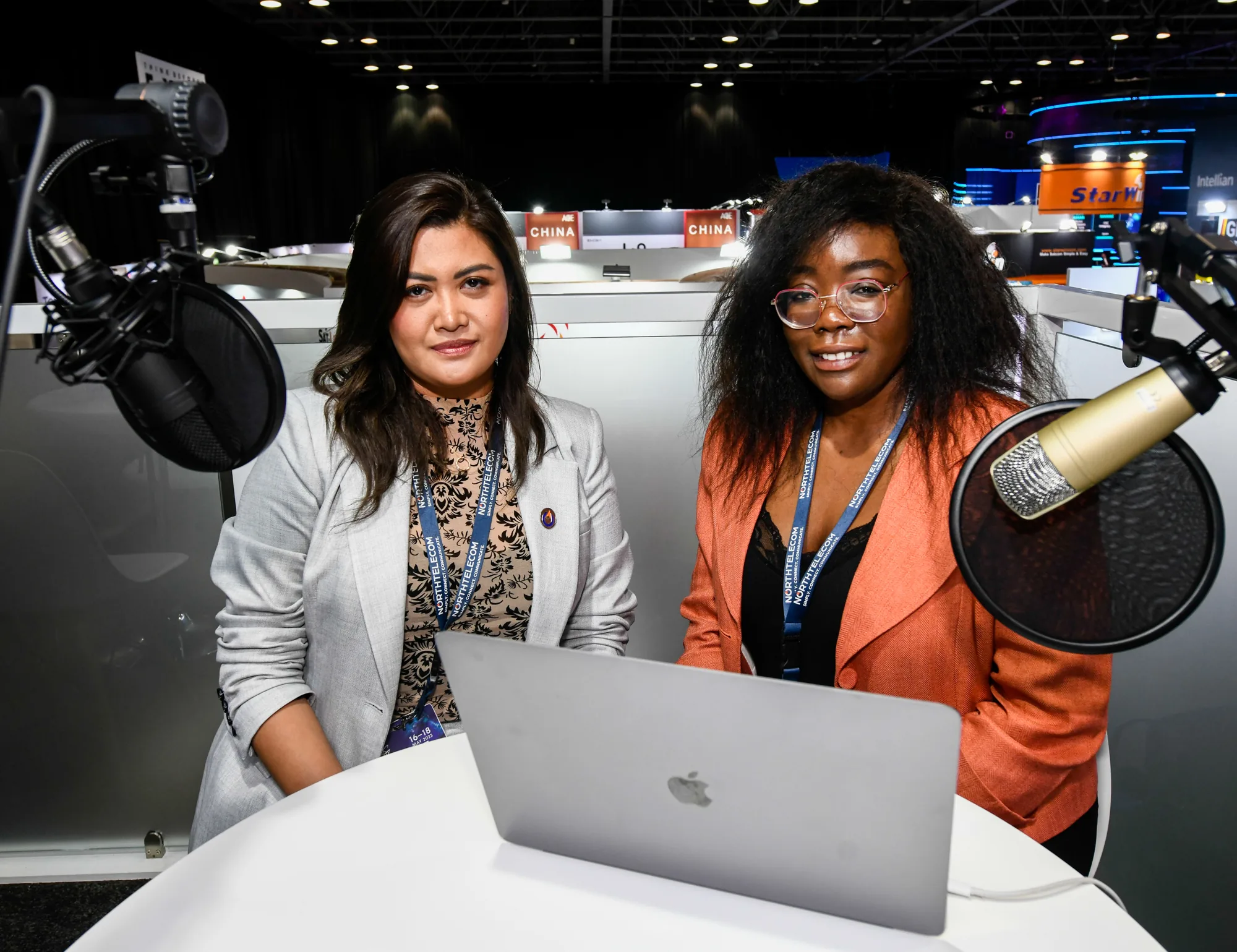 CABSAT TV and podcast studio