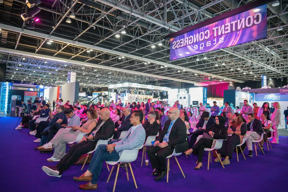 CABSAT show floor
