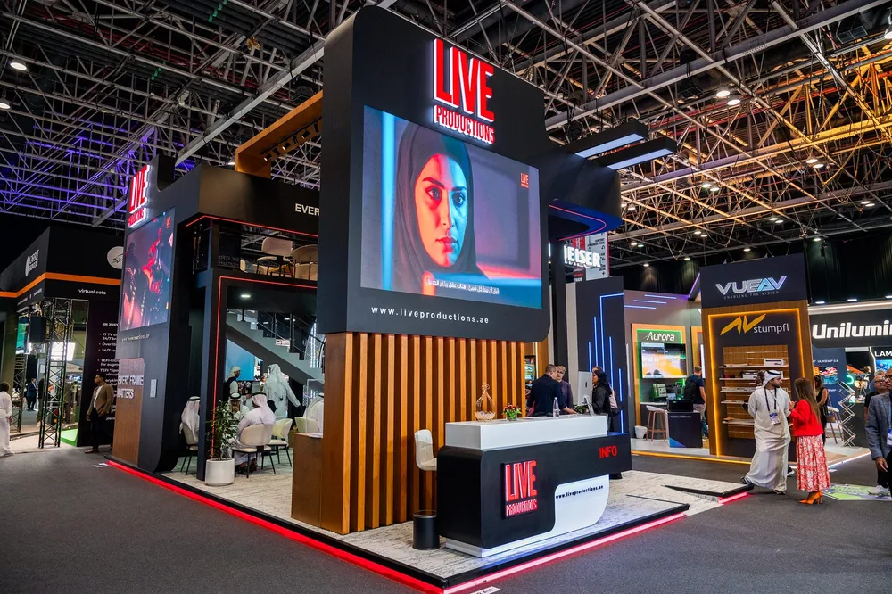 CABSAT show floor