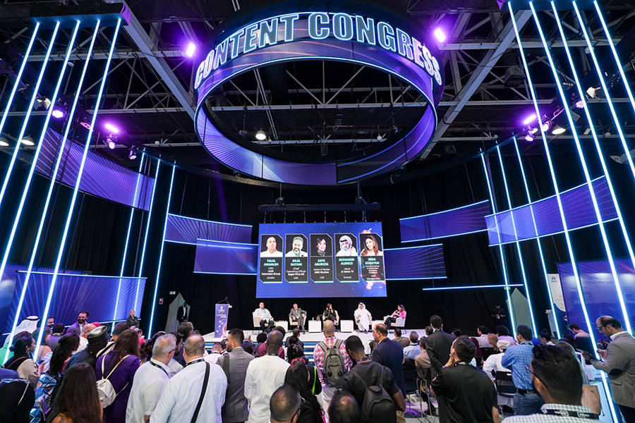 Conference session at CABSAT