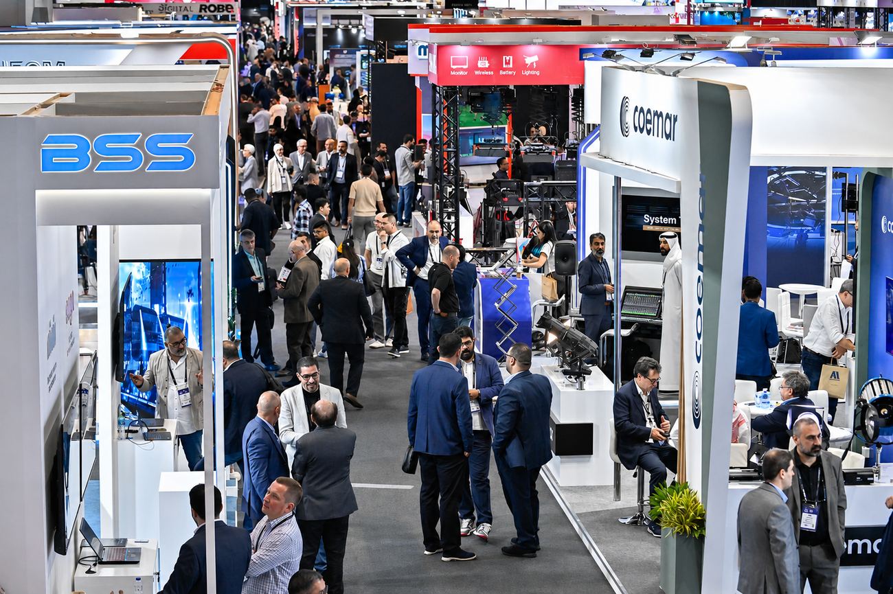 CABSAT show floor